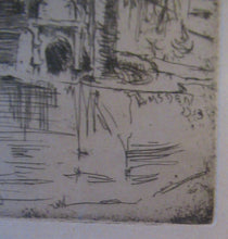Load image into Gallery viewer,  Lumsden Jodhpur Gate 1913 Etching Second Indian Plates Pencil Signed
