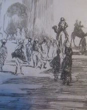 Load image into Gallery viewer,  Lumsden Jodhpur Gate 1913 Etching Second Indian Plates Pencil Signed
