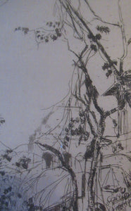  Lumsden Jodhpur Gate 1913 Etching Second Indian Plates Pencil Signed