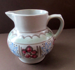 Vintage Scottish Pottery. Buchan Portobello Pottery Jug