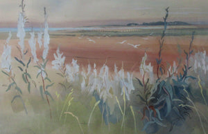 Alison McKenzie Gouache and Watercolour Painting Highland Landscape
