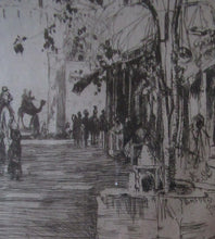 Load image into Gallery viewer,  Lumsden Jodhpur Gate 1913 Etching Second Indian Plates Pencil Signed
