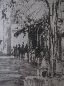  Lumsden Jodhpur Gate 1913 Etching Second Indian Plates Pencil Signed