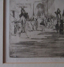 Load image into Gallery viewer,  Lumsden Jodhpur Gate 1913 Etching Second Indian Plates Pencil Signed
