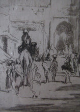 Load image into Gallery viewer,  Lumsden Jodhpur Gate 1913 Etching Second Indian Plates Pencil Signed

