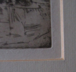  Lumsden Jodhpur Gate 1913 Etching Second Indian Plates Pencil Signed