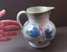 Load image into Gallery viewer, SCOTTISH POTTERY; Vintage BUCHAN, Portobello Pottery Stoneware Jug or Pitcher. 6 3/4 inches in height

