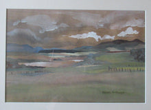 Load image into Gallery viewer, Gouache Watercolour Painting by Scottish Women Artist Alison McKenzie Highland Landscape
