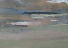 Load image into Gallery viewer, Gouache Watercolour Painting by Scottish Women Artist Alison McKenzie Highland Landscape
