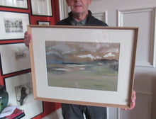 Load image into Gallery viewer, Gouache Watercolour Painting by Scottish Women Artist Alison McKenzie Highland Landscape
