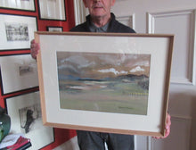 Load image into Gallery viewer, Gouache Watercolour Painting by Scottish Women Artist Alison McKenzie Highland Landscape
