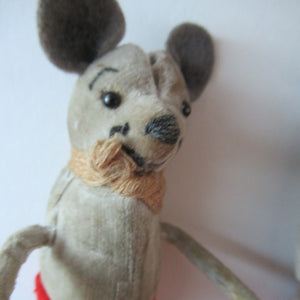 PAIR of 1930s Schuco Disney Mickey Mouse Tumbling Clockwork Toys