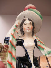 Load image into Gallery viewer, Antique 19th Century Shepherdess with Little Sheep at her Feet
