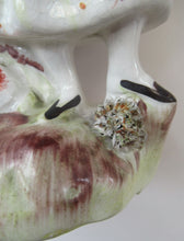 Load image into Gallery viewer, Antique 19th Century Shepherdess with Little Sheep at her Feet
