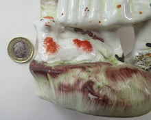 Load image into Gallery viewer, Antique 19th Century Shepherdess with Little Sheep at her Feet
