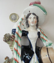Load image into Gallery viewer, Antique 19th Century Shepherdess with Little Sheep at her Feet
