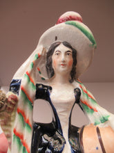 Load image into Gallery viewer, Antique 19th Century Shepherdess with Little Sheep at her Feet
