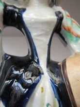 Load image into Gallery viewer, Antique 19th Century Shepherdess with Little Sheep at her Feet

