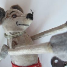 Load image into Gallery viewer, PAIR of 1930s Schuco Disney Mickey Mouse Tumbling Clockwork Toys
