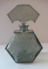 Load image into Gallery viewer, 1930s Czechoslovakian  Schlevogt Bacchus Decanter  &amp; Shot Glasses
