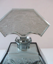 Load image into Gallery viewer, 1930s Czechoslovakian  Schlevogt Bacchus Decanter  &amp; Shot Glasses
