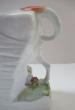 Load image into Gallery viewer, Unusual Antique Staffordshire Cow and Milkmaid Spill Vase and Milk Jug
