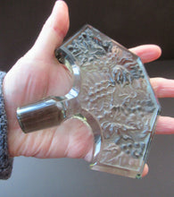 Load image into Gallery viewer, 1930s Czechoslovakian  Schlevogt Bacchus Decanter  &amp; Shot Glasses
