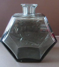 Load image into Gallery viewer, 1930s Czechoslovakian  Schlevogt Bacchus Decanter  &amp; Shot Glasses
