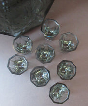 Load image into Gallery viewer, 1930s Czechoslovakian  Schlevogt Bacchus Decanter  &amp; Shot Glasses
