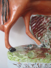 Load image into Gallery viewer, Equestrian Figurines. 1860s Staffordshire Pottery. Pair Edward VII and Princess Alexandra
