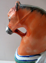 Load image into Gallery viewer, Equestrian Figurines. 1860s Staffordshire Pottery. Pair Edward VII and Princess Alexandra
