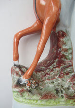 Load image into Gallery viewer, Equestrian Figurines. 1860s Staffordshire Pottery. Pair Edward VII and Princess Alexandra
