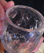 Load image into Gallery viewer, Large Stuart Crystal Cut Glass Vase after JOHN LUXTON. Height 8 1/2 inches.
