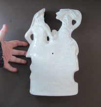 Load image into Gallery viewer, Large Antique Staffordshire Flatback Figurine Couple Harvesting 
