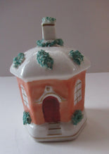 Load image into Gallery viewer, Antique 1840s Victorian Porcelain Money Box in the Shape of a Wee House
