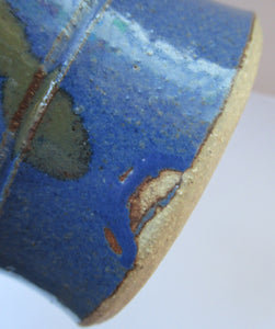 Vintage Scottish Studio Pottery Pot. John Jacobs, Vidlin Pottery
