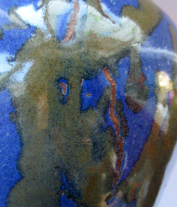 Vintage Scottish Studio Pottery Pot. John Jacobs, Vidlin Pottery