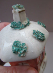 Antique 1840s Victorian Porcelain Money Box in the Shape of a Wee House