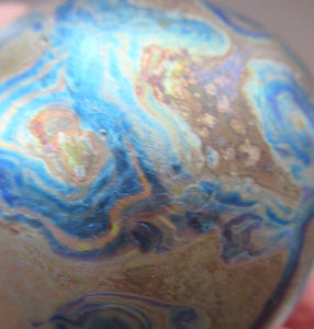 1991 Siddy Langley Lustre British Studio Glass Paperweight