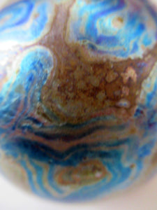 1991 Siddy Langley Lustre British Studio Glass Paperweight