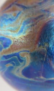 1991 Siddy Langley Lustre British Studio Glass Paperweight
