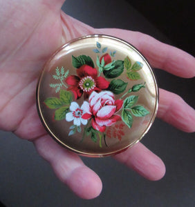 1950s Face Powder Compact by Melissa Roses Design