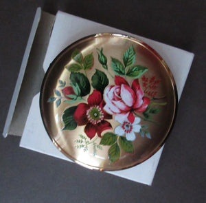 1950s Face Powder Compact by Melissa Roses Design