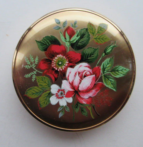 1950s Face Powder Compact by Melissa Roses Design