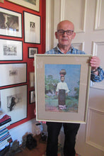 Load image into Gallery viewer, Sir Gerald Kelly 1960s Original Framed Print. Girl with Pitcher
