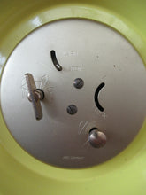 Load image into Gallery viewer, 1970s West German Bells Design Alarm Clock Bright Yellow
