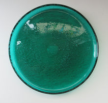 Load image into Gallery viewer, 1950s Norwegian Art Glass Shallow Dish. Greenland Series by Hadeland. Arne Jon Jutrem
