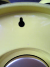 Load image into Gallery viewer, 1970s West German Bells Design Alarm Clock Bright Yellow
