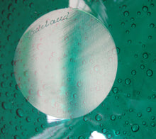 Load image into Gallery viewer, 1950s Norwegian Art Glass Shallow Dish. Greenland Series by Hadeland. Arne Jon Jutrem
