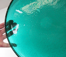 Load image into Gallery viewer, 1950s Norwegian Art Glass Shallow Dish. Greenland Series by Hadeland. Arne Jon Jutrem
